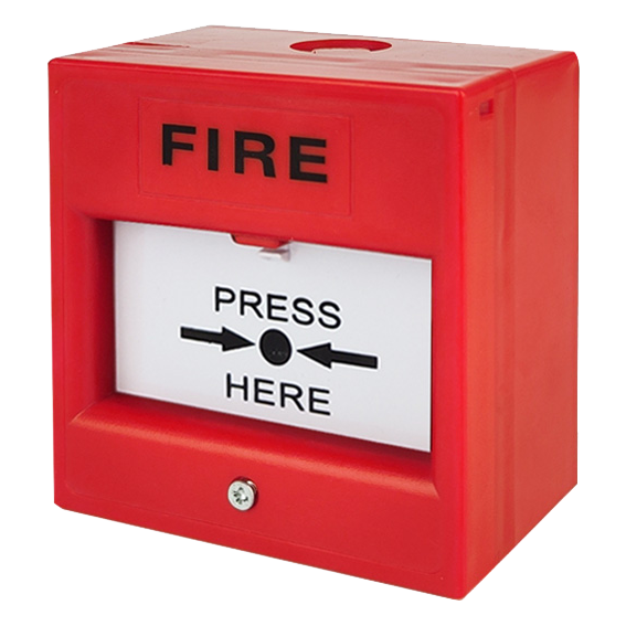 PULSADOR MANUAL KR1-RESET  RESETEABLE (ROJO)!