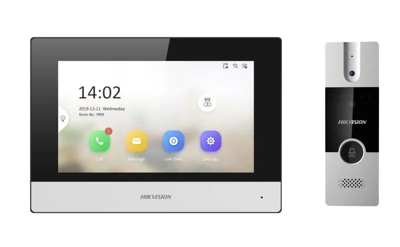 VIDEO PORTERO DS-KIS302-P HIBRIDO HIKVISION