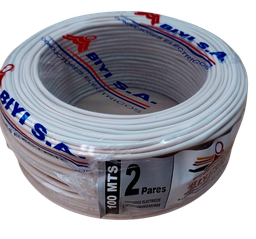 CABLE ALARMA 2 PARES - BIYI