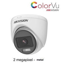 [HIKVISION] DOMO DS-2CE70DF0T-MF 2.8MM COLOR VU 2MPX METAL