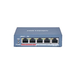SWITCH HIKVISION DS-3E1105P-M- EI-V2 4 BOCAS POE + 1FE